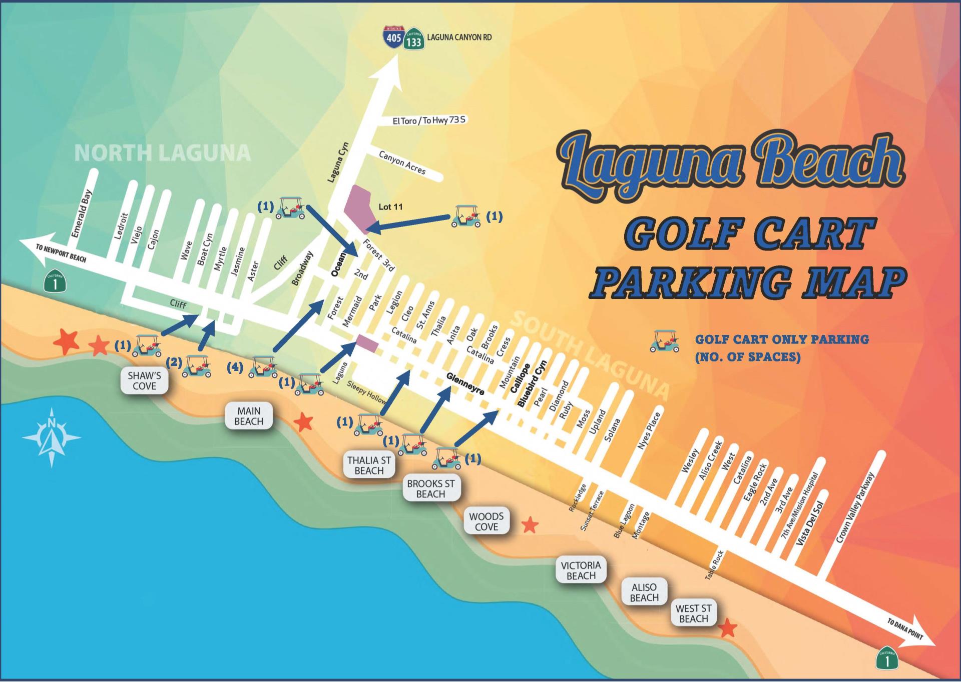 Golf Cart Map