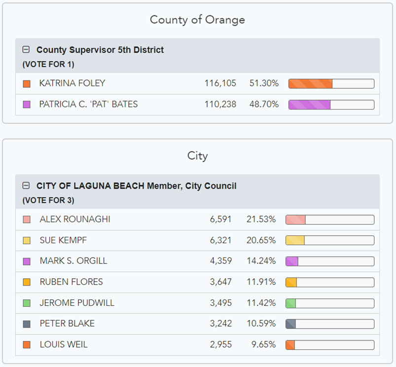 2022 City Council Results