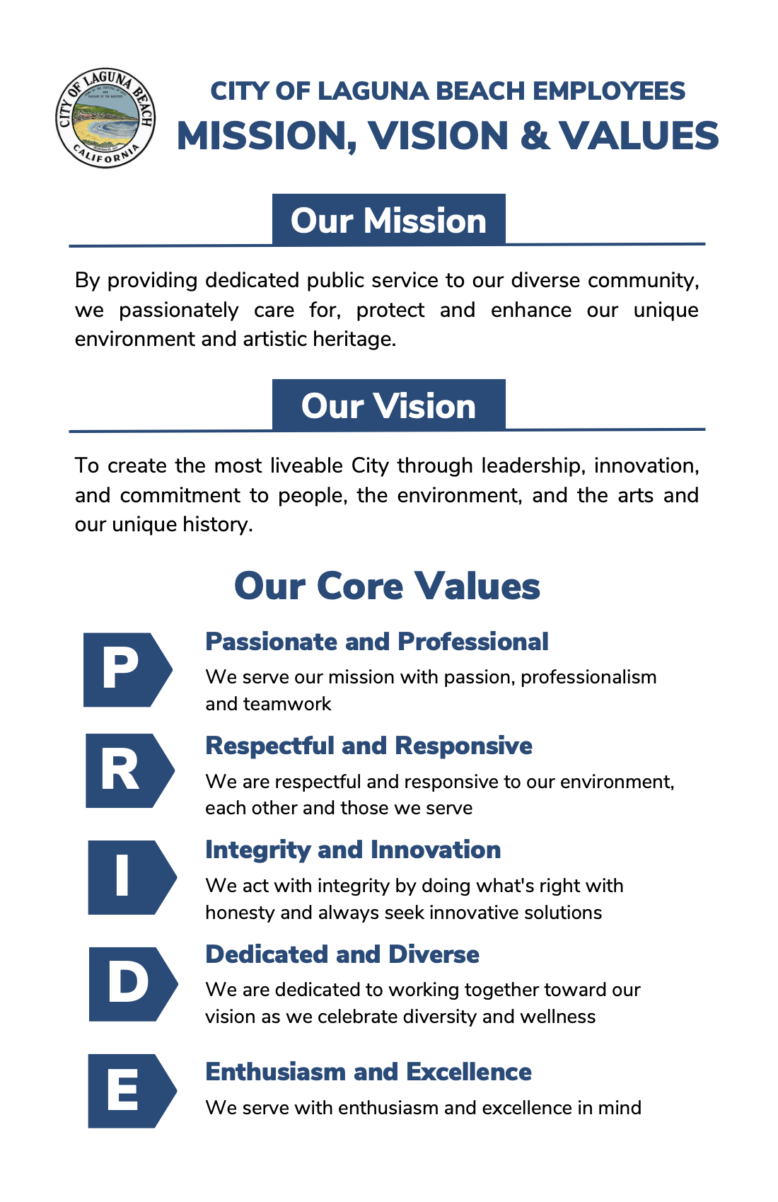 City Mission, Vision, Values Flyer - Final