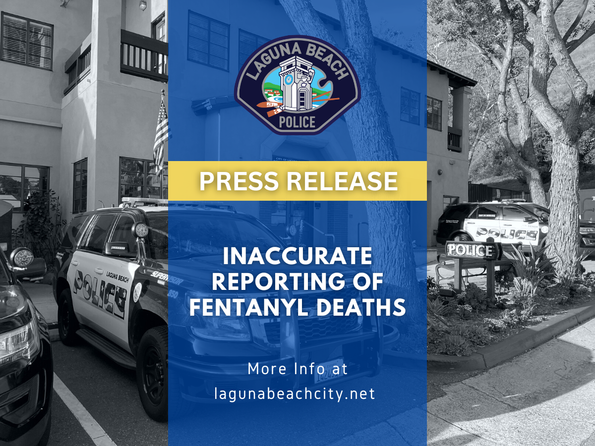 Press Release - Inaccurate Reporting of Fentanyl Deaths - Website