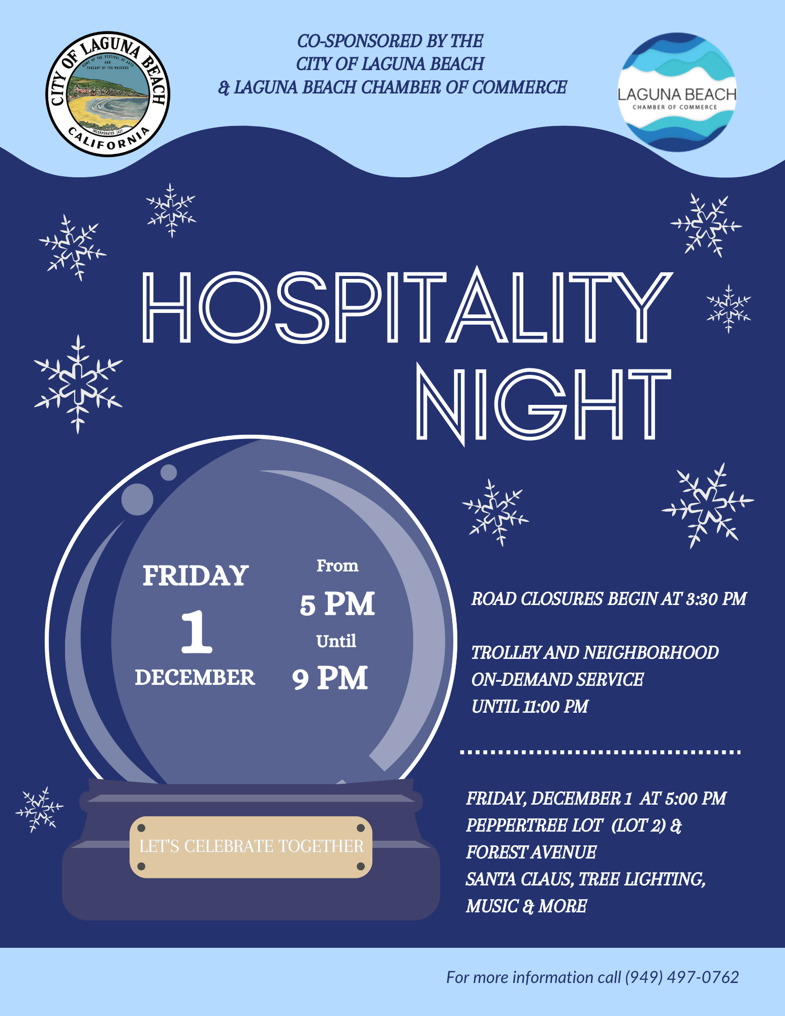 2023 Hospitality Night flyer