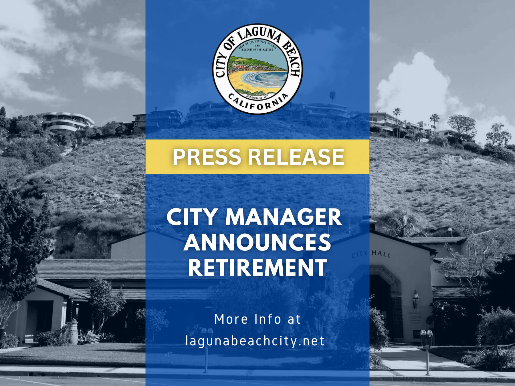 Press Release - City Manager Announces Retirement