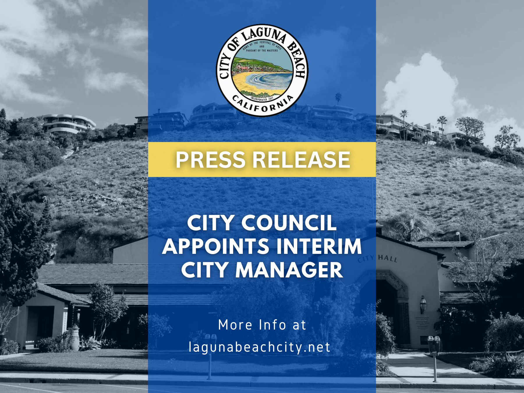 Press Release - Interim City Manager