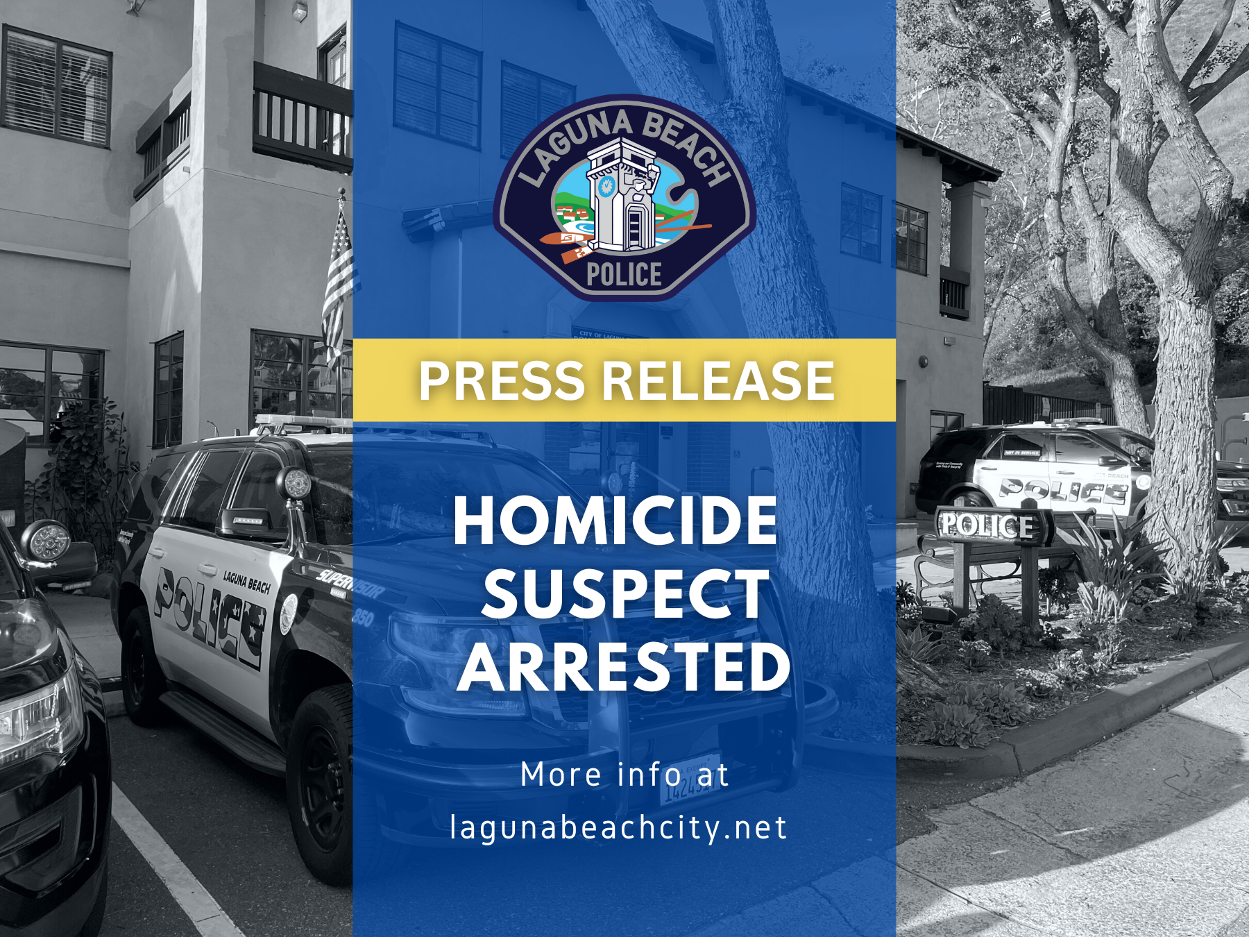 Press Release - Homicide Suspect Arrested