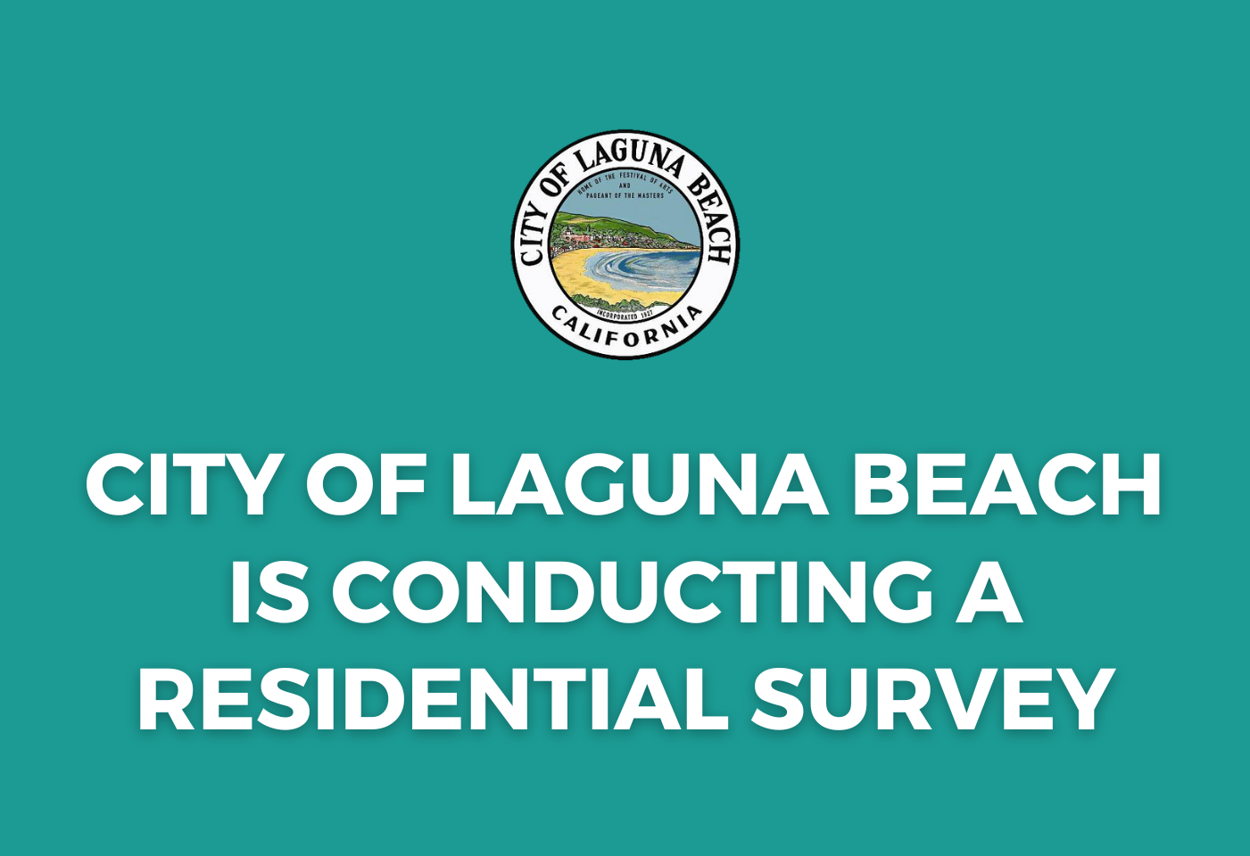 City to Conduct Residential Survey